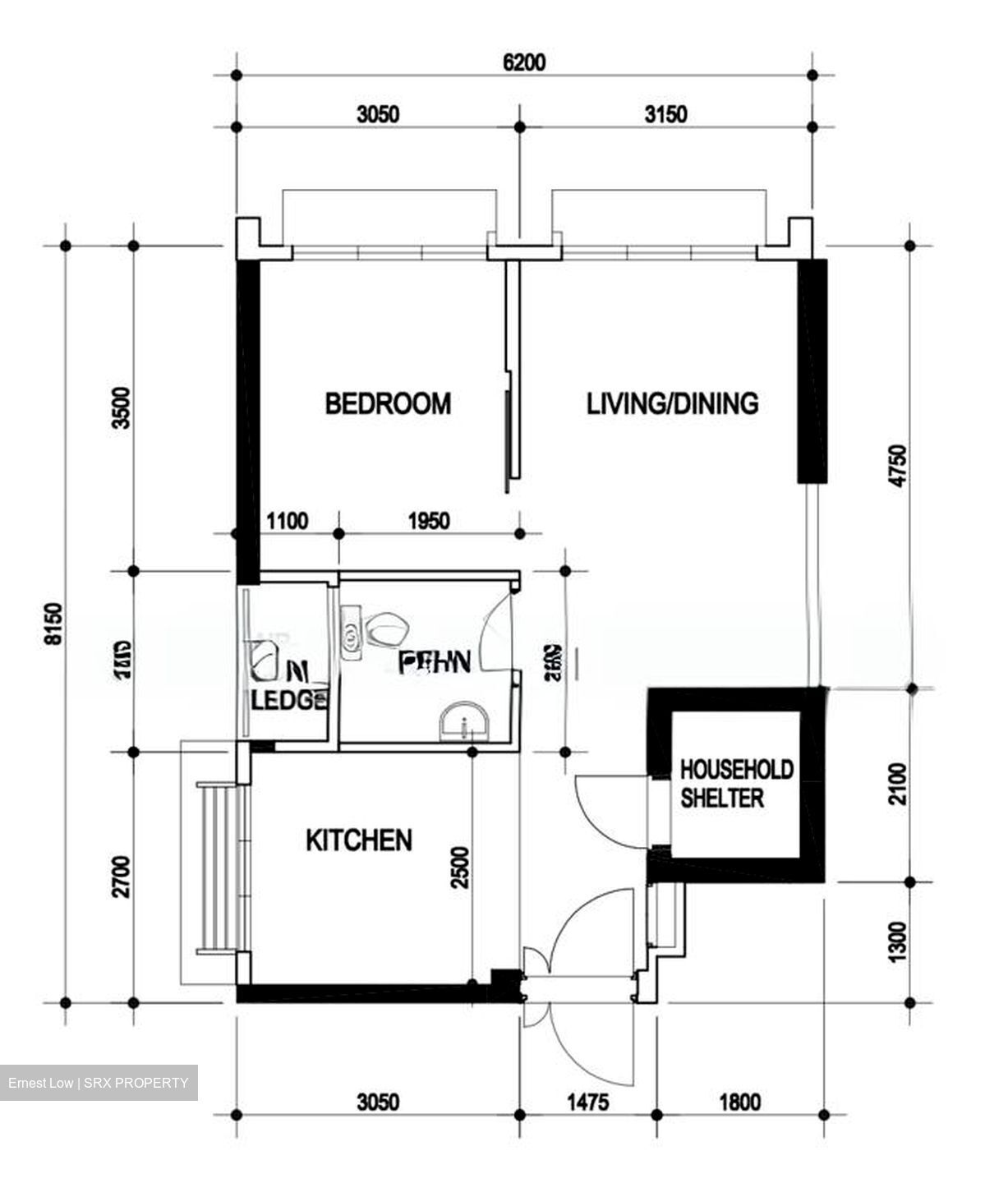 Blk 421C Northshore Straitsview (Punggol), HDB 2 Rooms #560177661